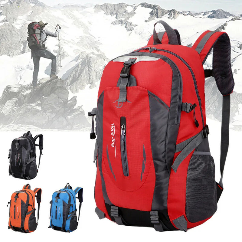 Mochila 40l adventure montanhismo, caminhadas saco novas mochilas de viagem à prova d'água trekking acampamento