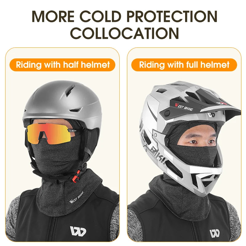 Balaclava proteção contra frio para rosto e cabeça